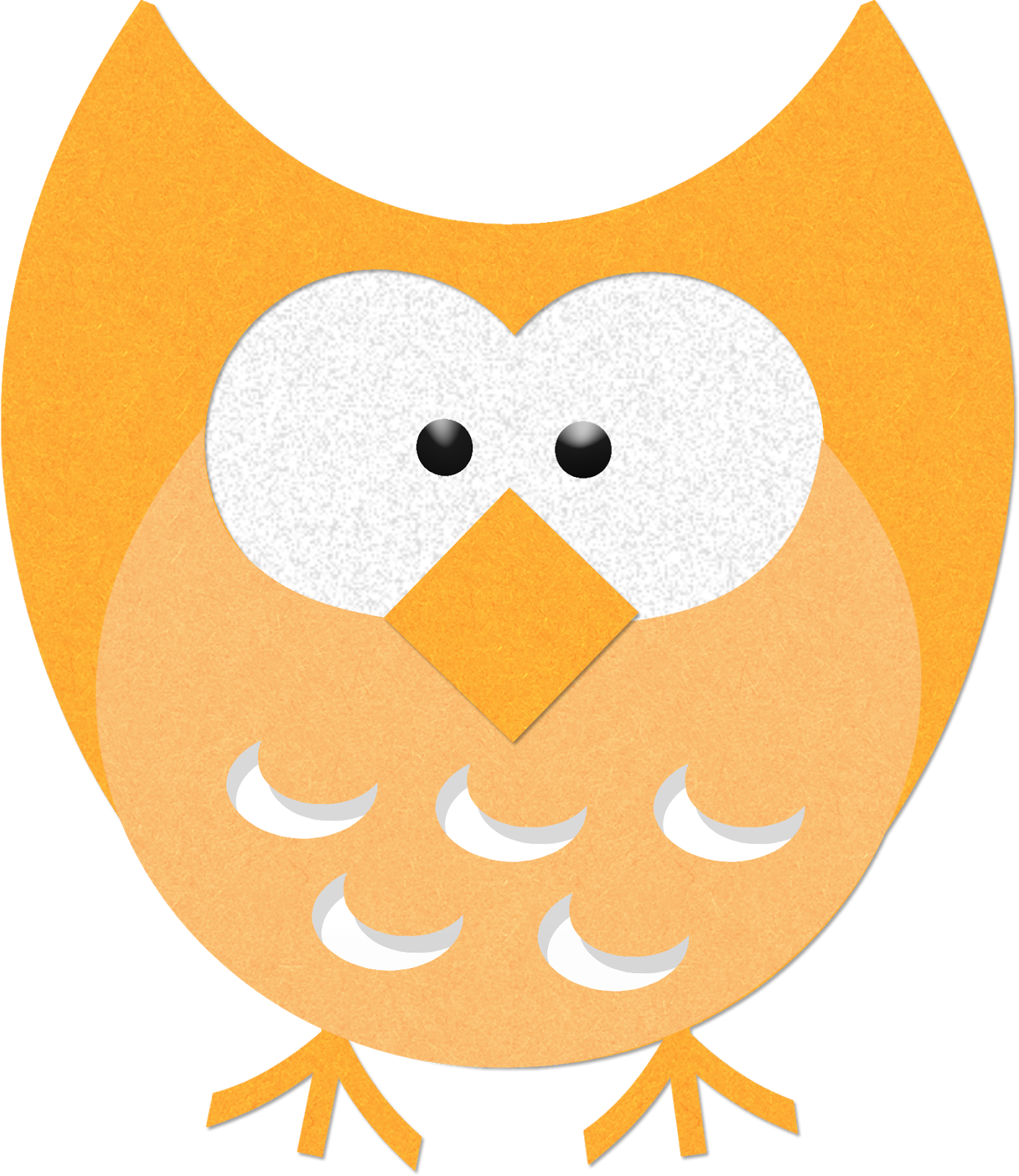 Cute Owl Silhouette Clip Art - Owl (1387x1600), Png Download