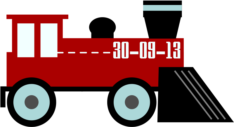 Clipart - Locomotora - Locomotive - Train Vector Png (800x800), Png Download