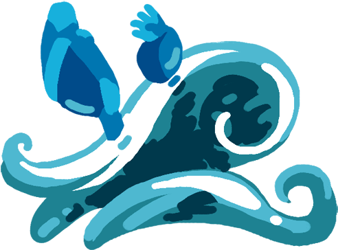 Skull High Tide - Tides Png (500x500), Png Download