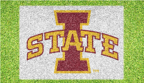 U-stencil Iowa State - Iowa State Rodeo (500x500), Png Download