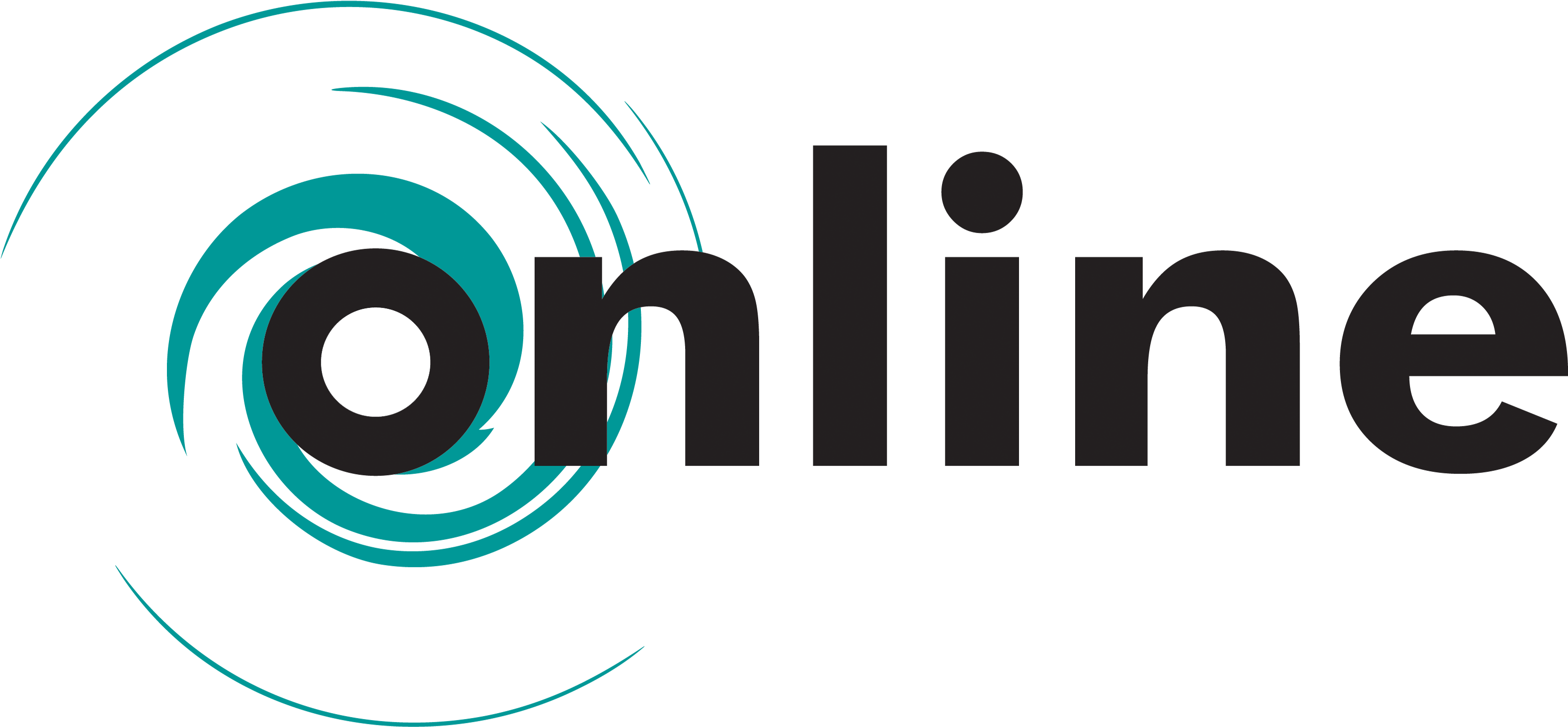 Online Logo Png (3316x1514), Png Download