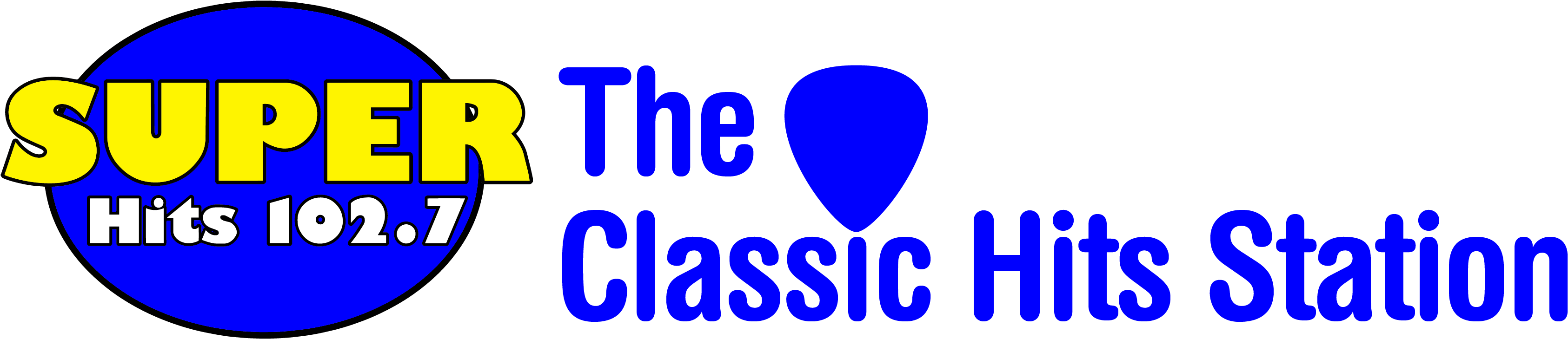 Super Hits 102.7 (3382x757), Png Download