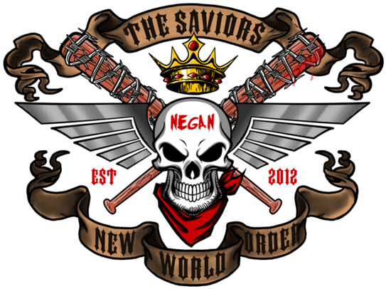 Saviors Nwo - T-shirt (571x495), Png Download