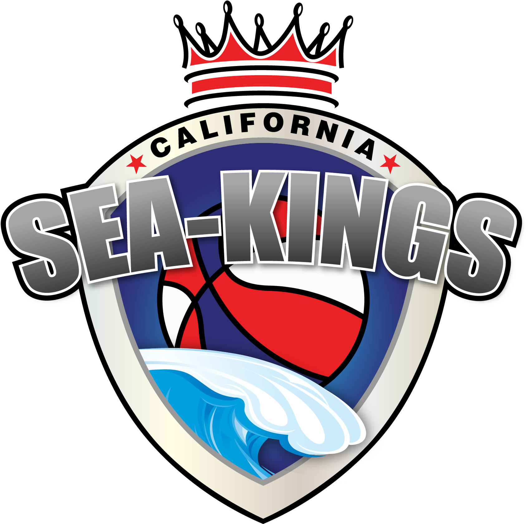 California Sea Kings - Monterey Ca Sea Kings (1725x1762), Png Download