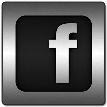 Youtube Logo Transparent, - Dark Facebook Icons (440x440), Png Download