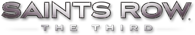 Saints Row 3 Logo - Saints Row The Third Png (677x240), Png Download