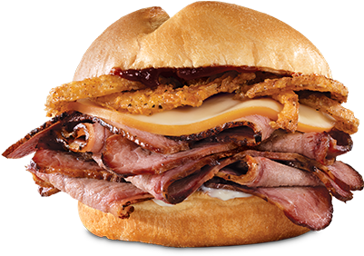 Arby's New Sandwich (402x311), Png Download