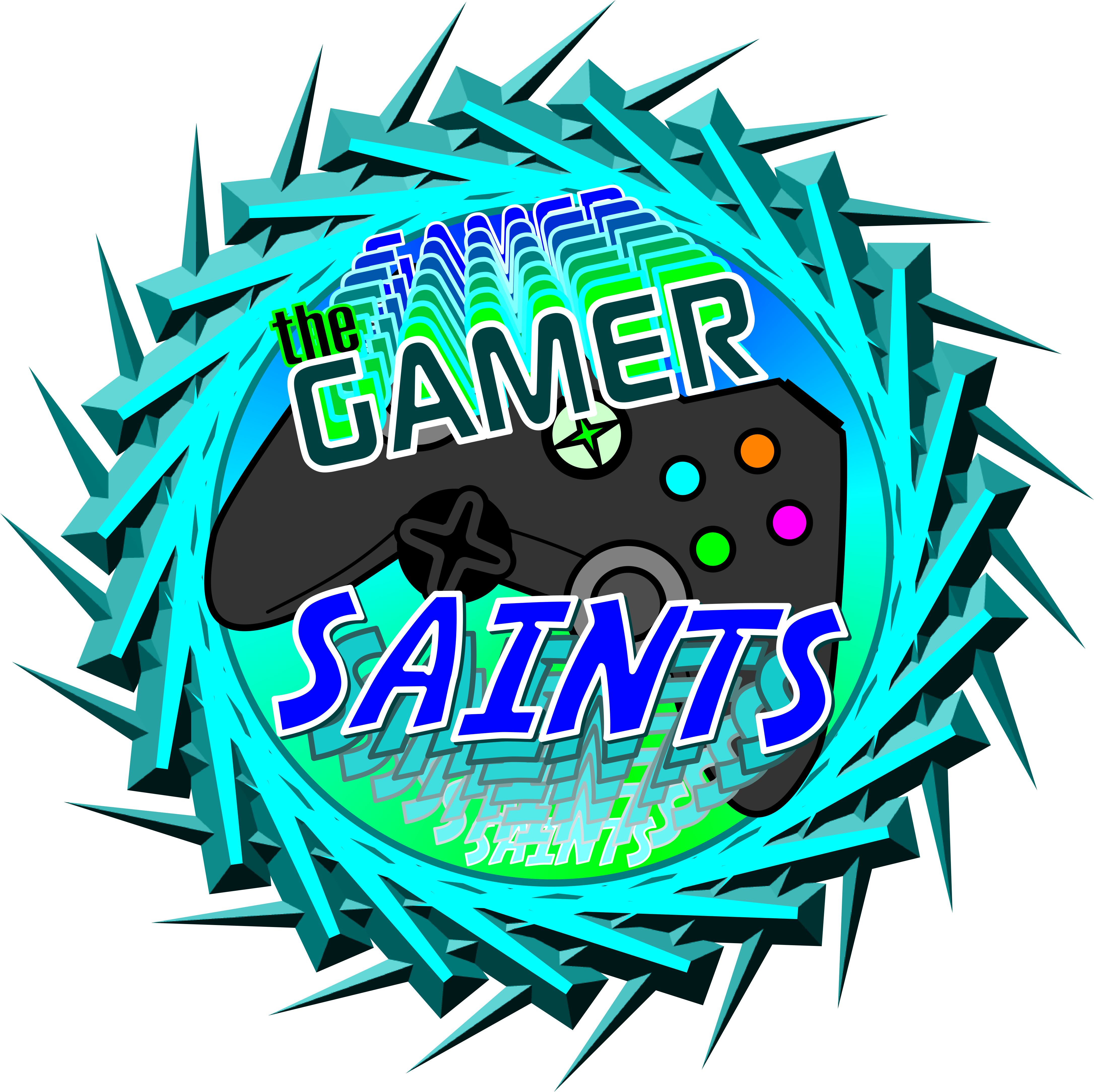 Logo Created For The Gamer Saints Lego League Team - Graphic Design (4343x4336), Png Download
