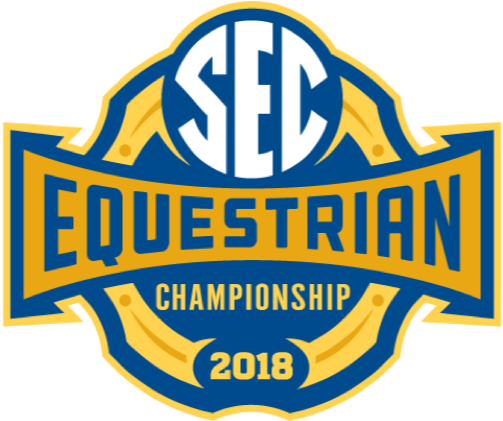 2018 Conference Championship Information - Sec Equestrian Championship Logo (541x479), Png Download