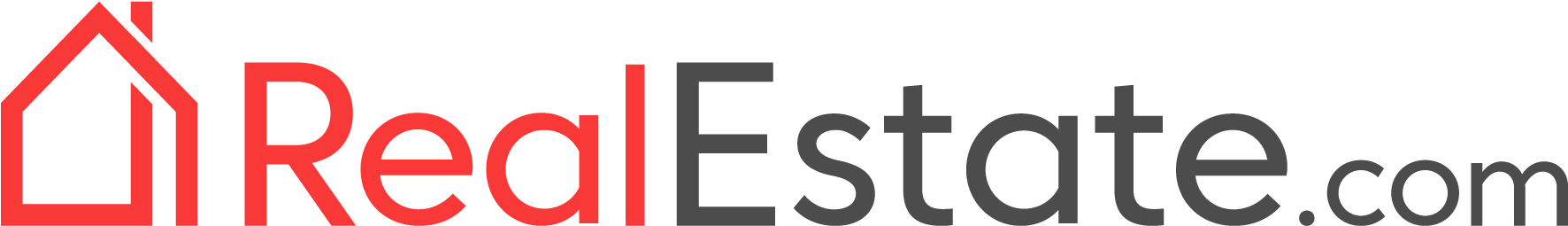 Realestate Com Logo Png (1875x376), Png Download