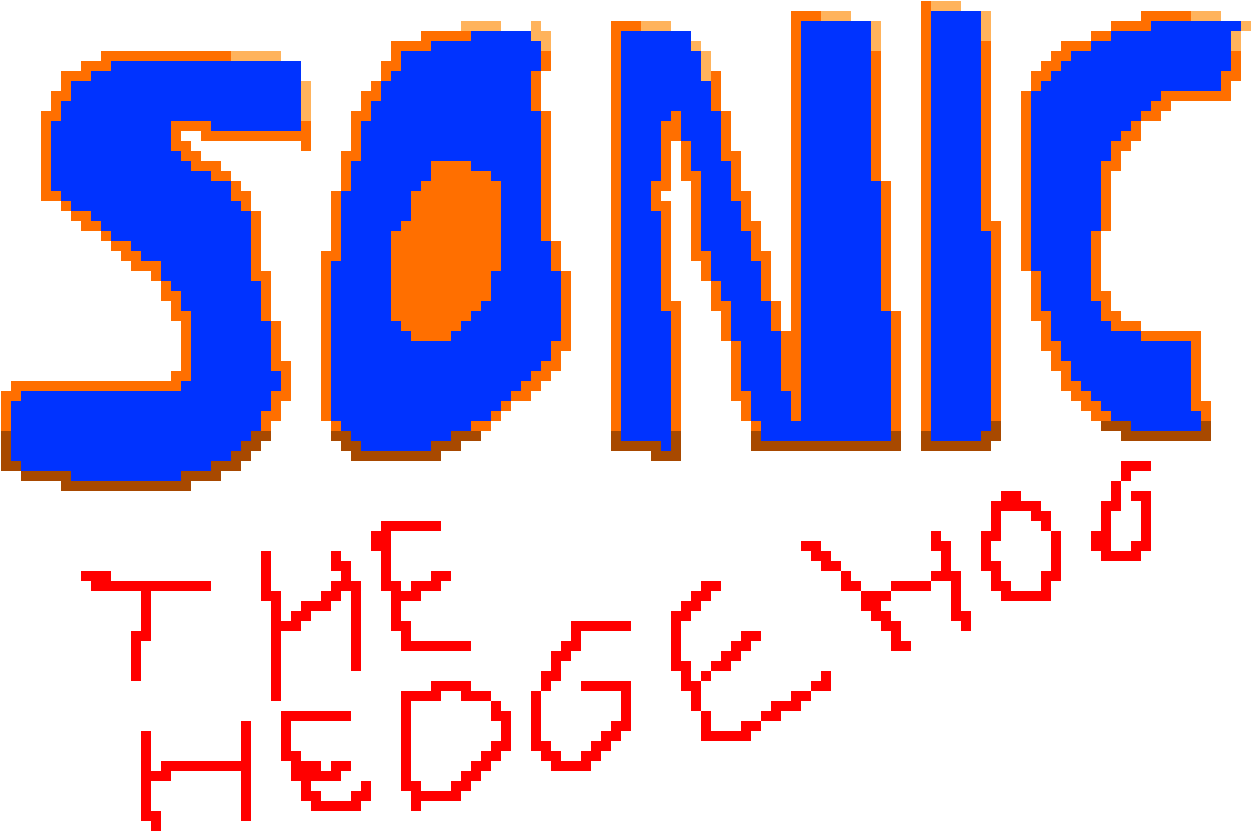 Sonic The Hedgehog Logo - Graphic Design (1420x890), Png Download