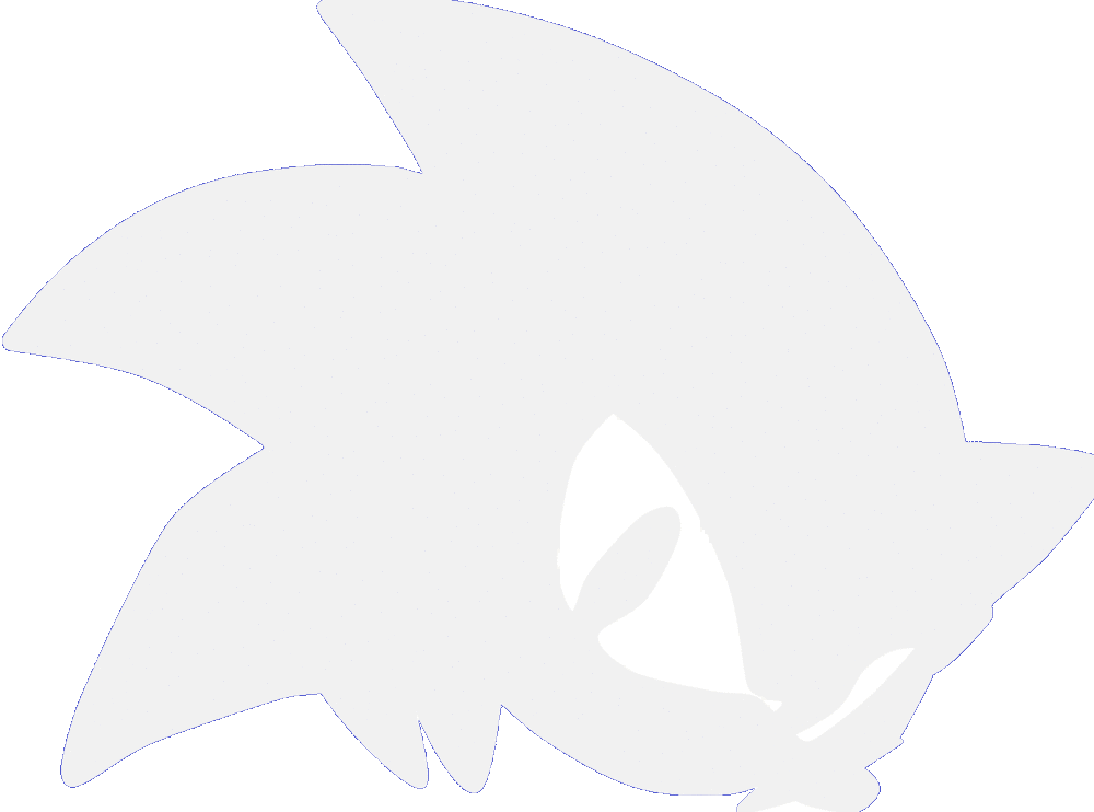 Sonic The Hedgehog Clipart Sonic Head - Sonic The Hedgehog Head Logo (1000x742), Png Download