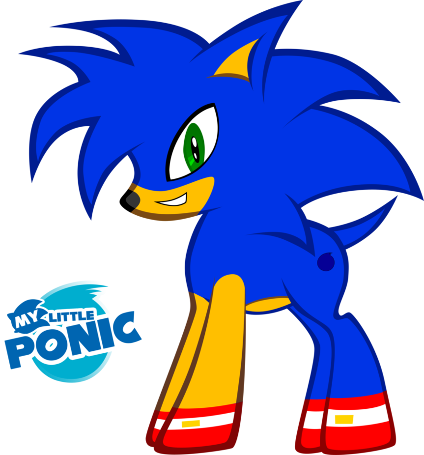 Artist Needed, Logo, Ponified, Safe, Sonic The Hedgehog, - Sonic The Hedgehog Logos (863x926), Png Download