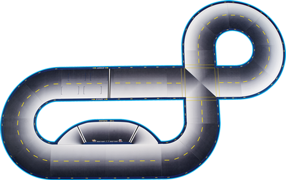 hot wheels ai street racing track set