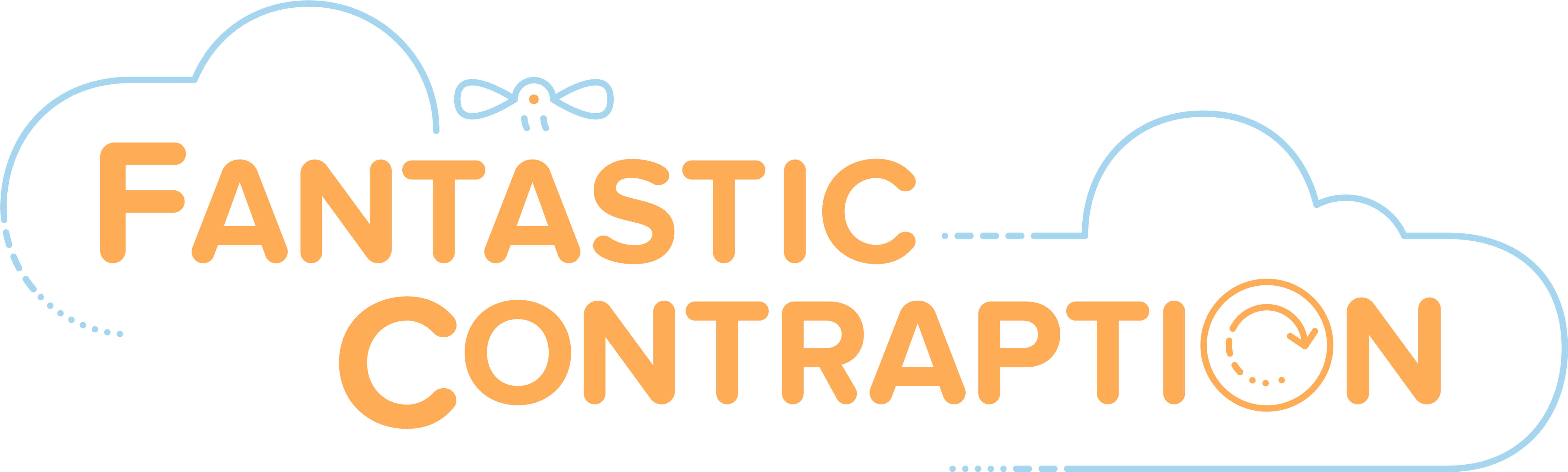 Htc Logo Transparent Background - Fantastic Contraption Logo (5140x1552), Png Download