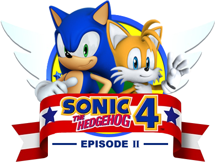 The Hedgehog Launch Trailer - Sonic The Hedgehog 4 Episode 1 Logo (454x350), Png Download