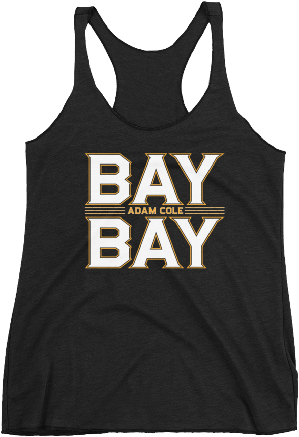 Adam Cole "bay Bay Logo" Women's Racerback Tank - Adam Cole Bay Bay Logo (900x900), Png Download
