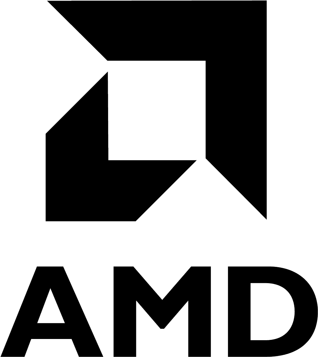 Amd With Text Large - Advanced Micro Devices (1066x1200), Png Download