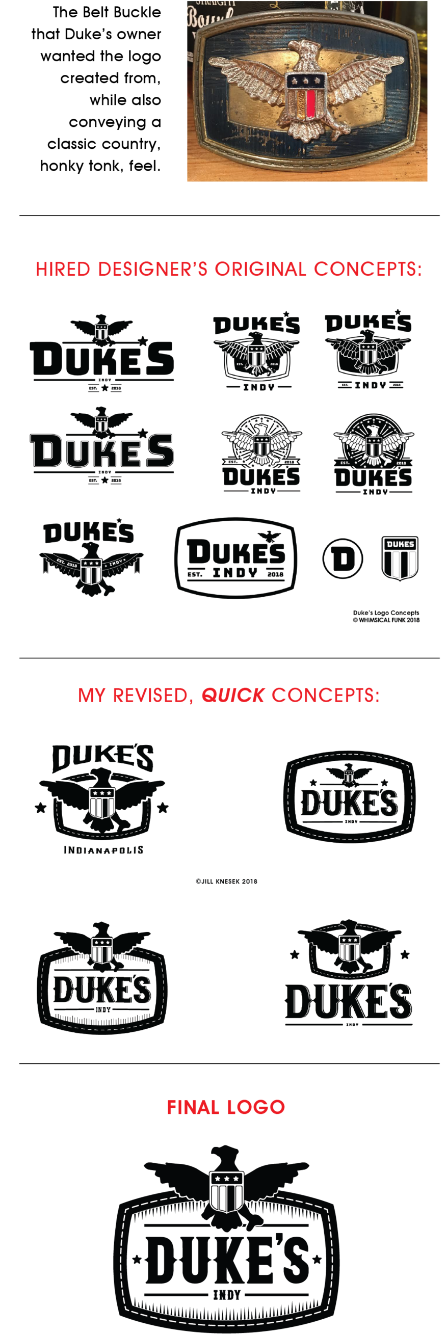 Collaborative Logo Design For Duke's Indy (1000x2815), Png Download