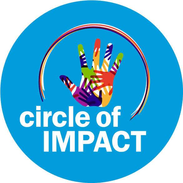Impact - Election 2016 Hillary H Logo 4x4 Round Sticker (600x600), Png Download