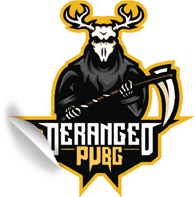 Deranged Esports Pubg Sticker - Graphic Design (1000x1000), Png Download