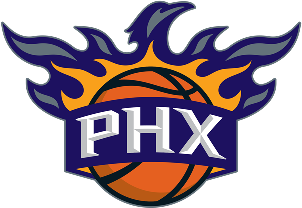 Phoenix Suns Png Banner Black And White - Phoenix Suns (620x620), Png Download