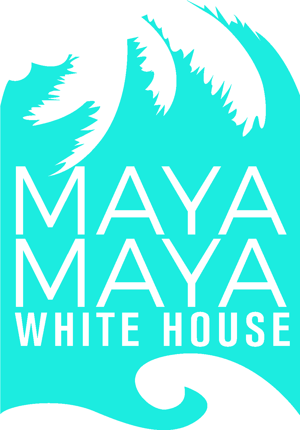 New-logo - Maya White House (1052x1478), Png Download