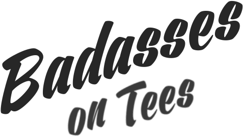 Badasses On Tees Badasses On Tees Logo - Calligraphy (500x500), Png Download