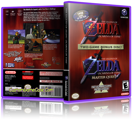 The Legend Of Zelda Ocarina Of Time - Legend Of Zelda Ocarina Of Time Master Quest [gamecube (500x428), Png Download