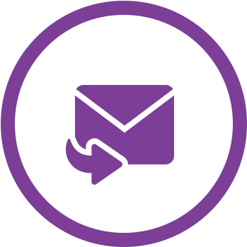 Have A Question About A Competition Want To Share A - Contact Us Purple (394x363), Png Download