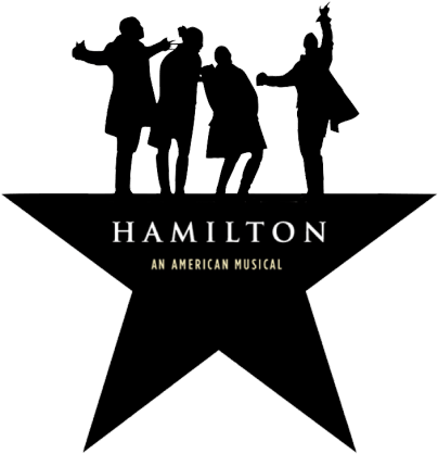 Hamilton Logo Star - Ha-milton Shirt - I Am Not Throw-ing Away My Shot T-shirt (500x434), Png Download