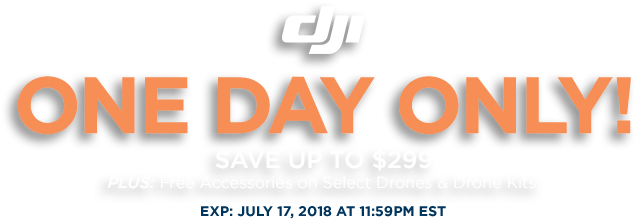 Dji One Day Only - Graphics (700x250), Png Download