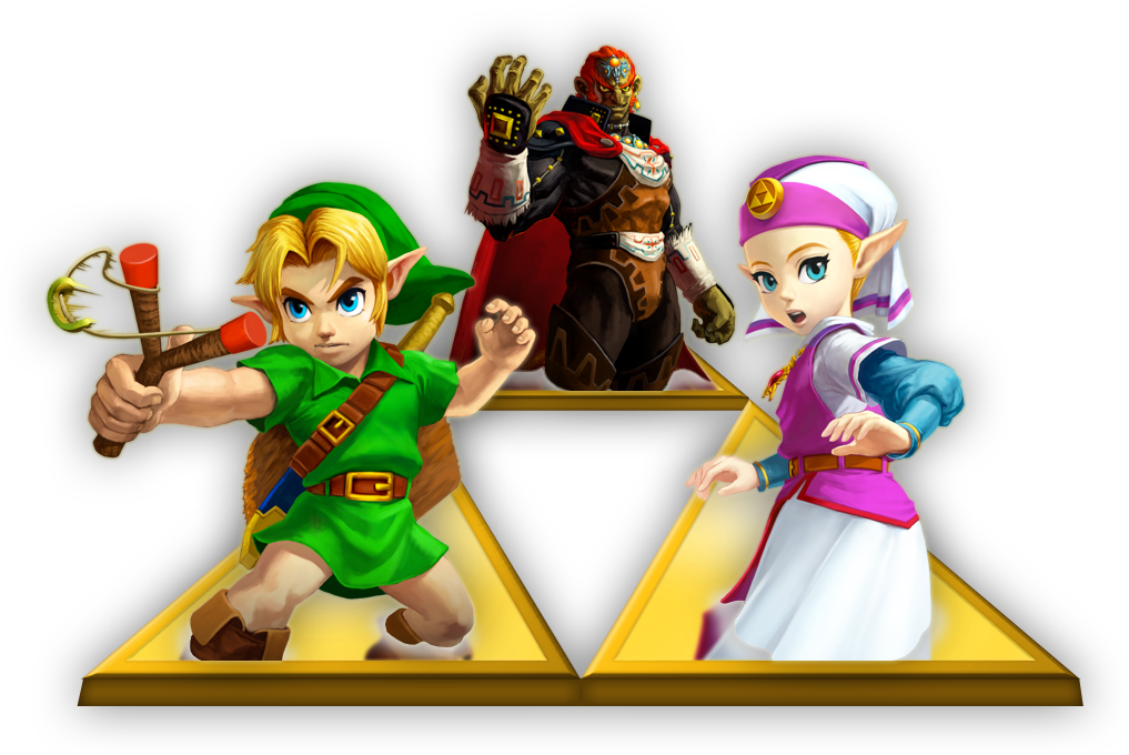Click To Expand - Legend Of Zelda Ocarina Of Time 3d Zelda (1024x680), Png Download