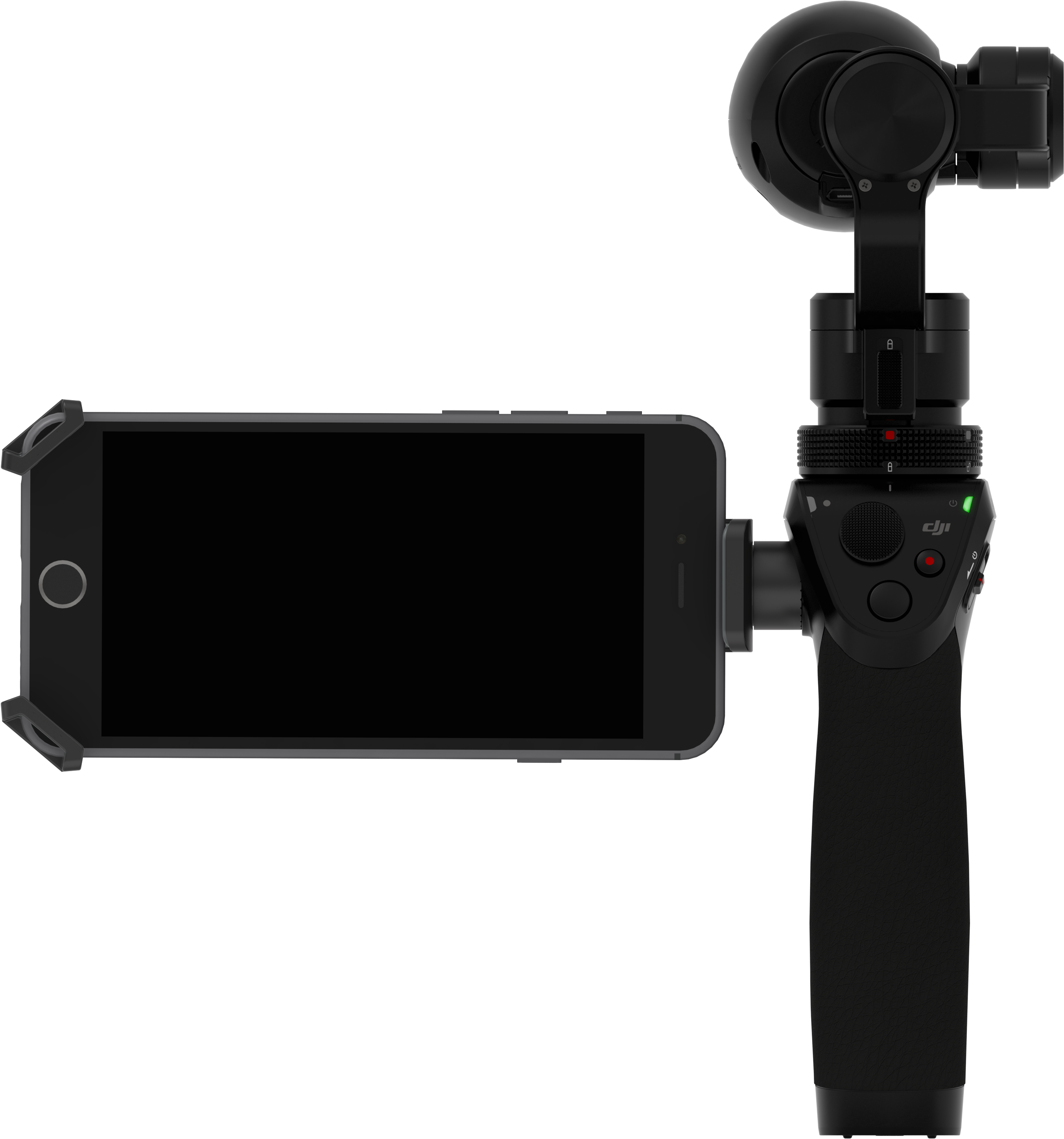 Dji Osmo Handheld Gimbal System With X3 Camera 2 Free - Dji Osmo 12.76 Mp Action Camera - 4k - Black (5625x3125), Png Download