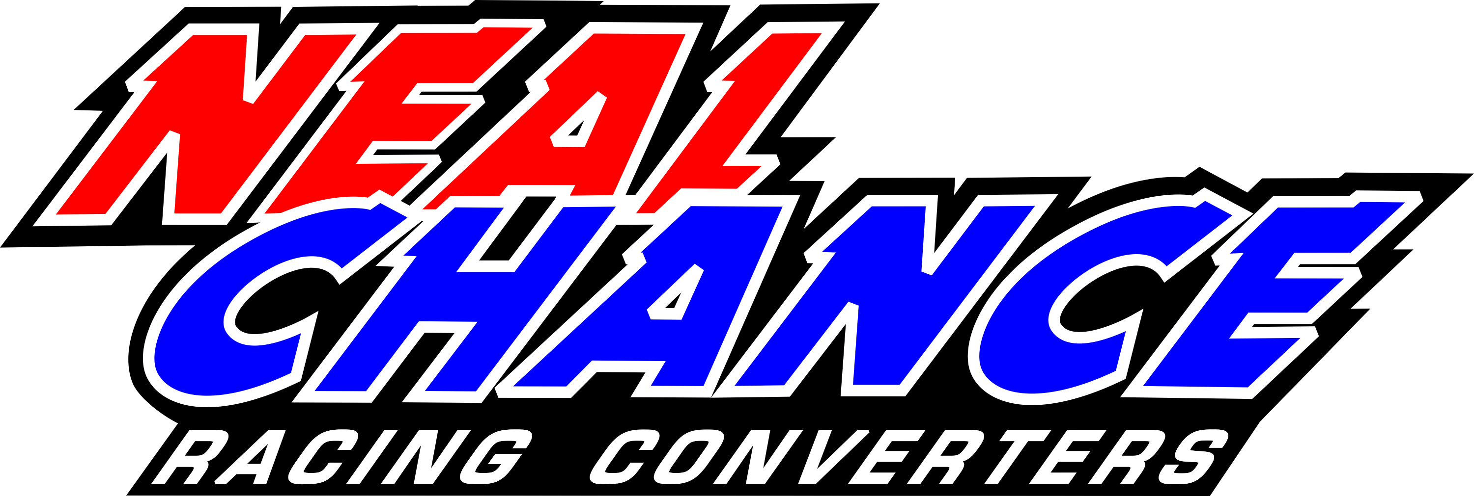 2016 New Logo, With Background, Png Format - Neal Chance Racing Converters (3000x1011), Png Download