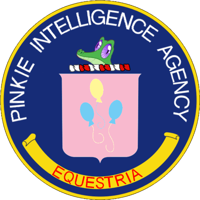 Lonewolf3878, Cia, Gummy, Logo Parody, Pinkie Pie, - Central Intelligence Agency (cia) (800x800), Png Download