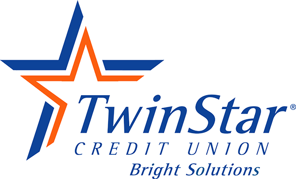 Twin Star Credit Union Logo Copy - Twinstar Cu Logo (600x363), Png Download