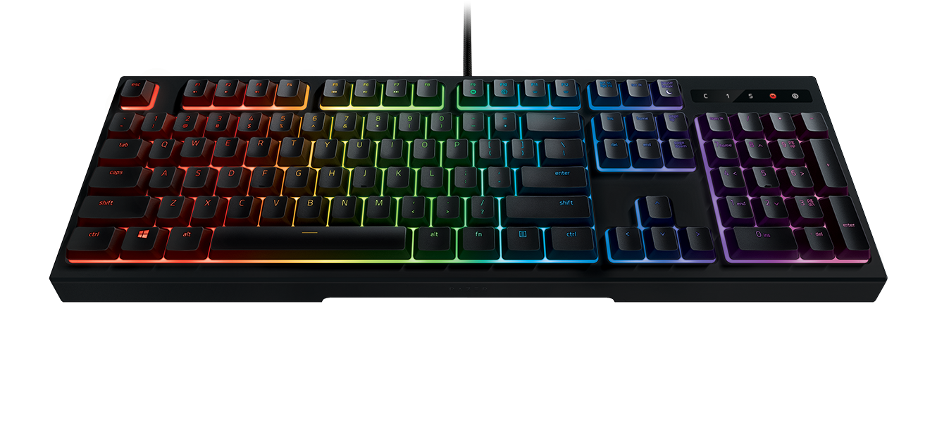 1 - Razer Ornata Chroma - Rgb Mecha-membrane Gaming Keyboard (1500x1000), Png Download