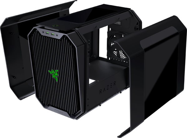 Cube Open Panels - Razer Mini Itx Case (600x441), Png Download