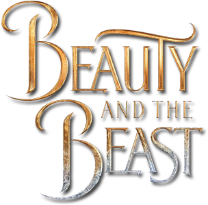 Beauty And The Beast Image - Beauty And The Beast Font Png (800x310), Png Download