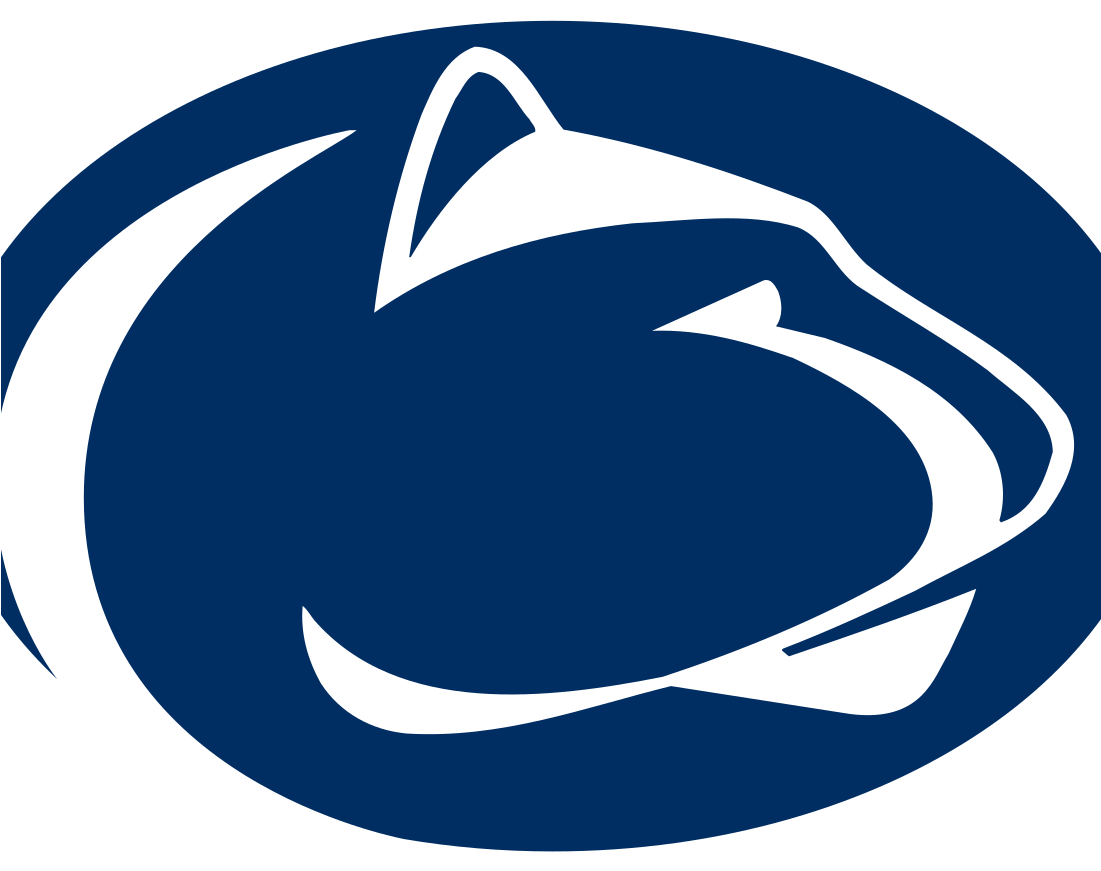 Big Ten Football - Penn State (1100x1100), Png Download