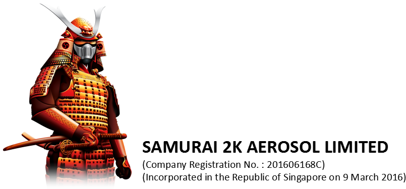 Samurai 2k Aerosol Limited (876x381), Png Download