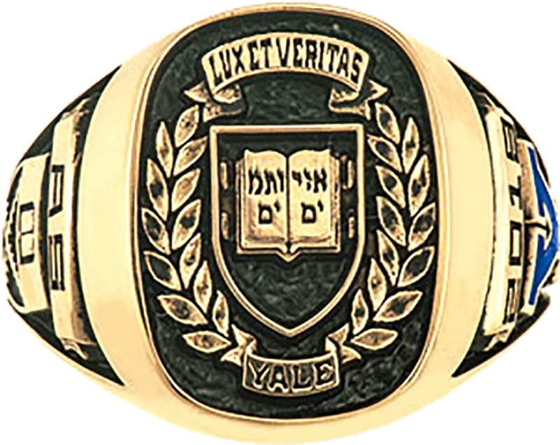 Yale Class Ring (800x800), Png Download