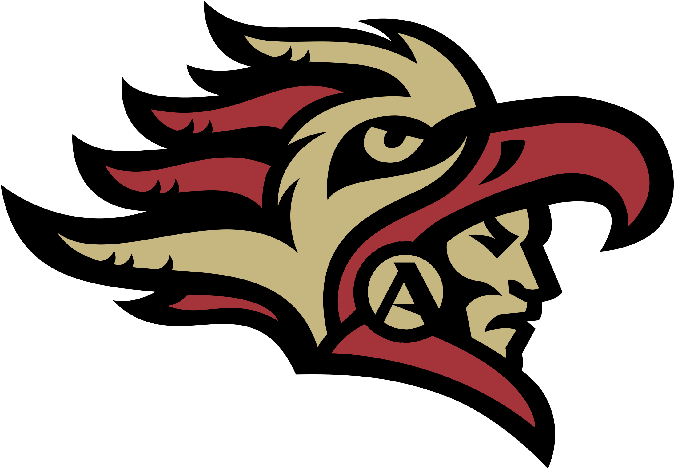 San Diego State Aztecs Logo Png Transparent - Mascot Logo San Diego State University (2400x2400), Png Download