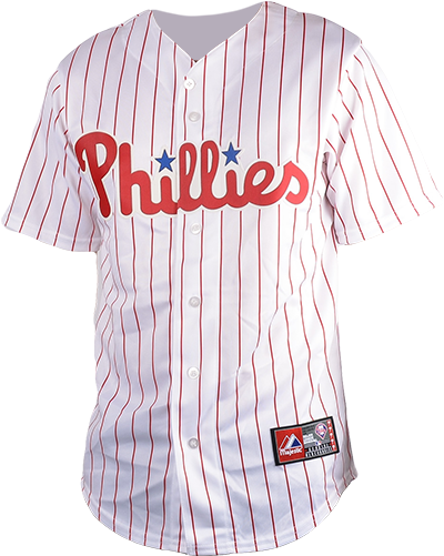 Majestic Mlb Philadelphia Phillies Replica Baseball - Philadelphia Phillies (500x500), Png Download