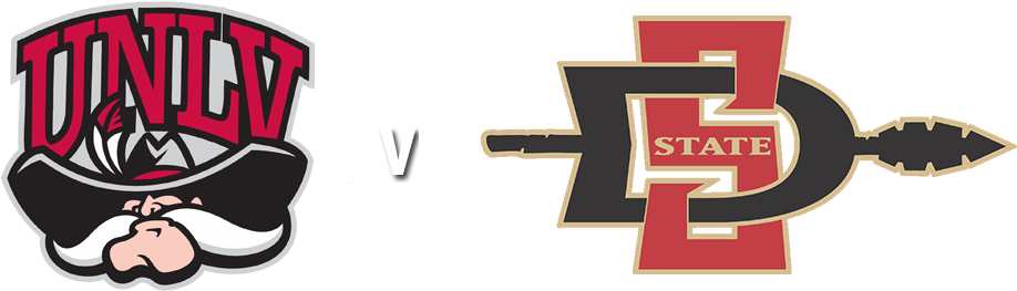 San Diego State - University Of Nevada Las Vegas (932x268), Png Download