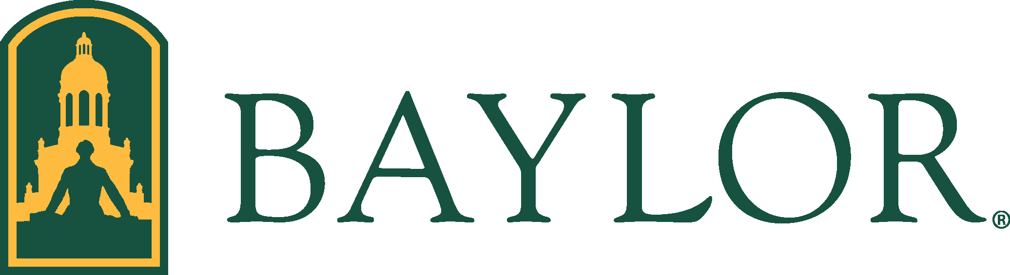 Baylor University Seal And Logos - Baylor University Logo (2072x565), Png Download