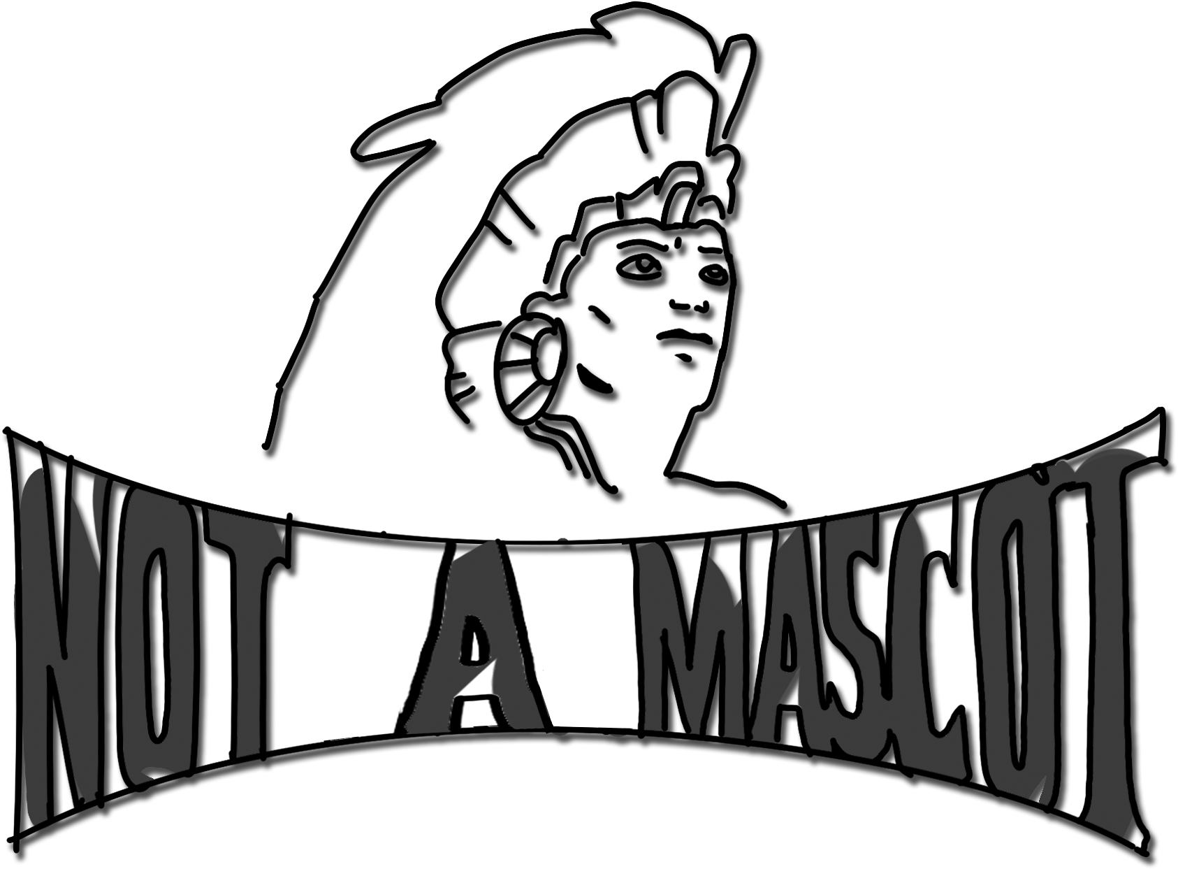 This Past Week, The Associated Students At San Diego - Ucsd Mascot Drawing (1800x1500), Png Download