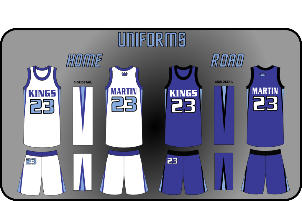 Kingsuniforms - Sacramento Kings Concept Uniforms (1024x681), Png Download