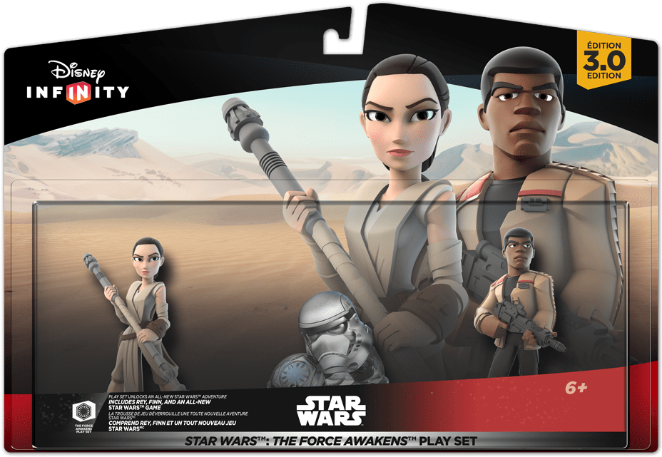 Poe Dameron And Kylo Ren Will Be Playable Characters - Disney Infinity 3.0 Edition: Star Wars The Force Awakens (1000x693), Png Download